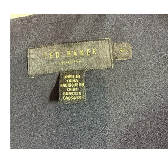 Ted Baker London Navy Sleeveless Sheath Dress Women’s Size 1 - Picture 4 of 8